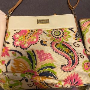 Spartina 449 handbag with matching wallet